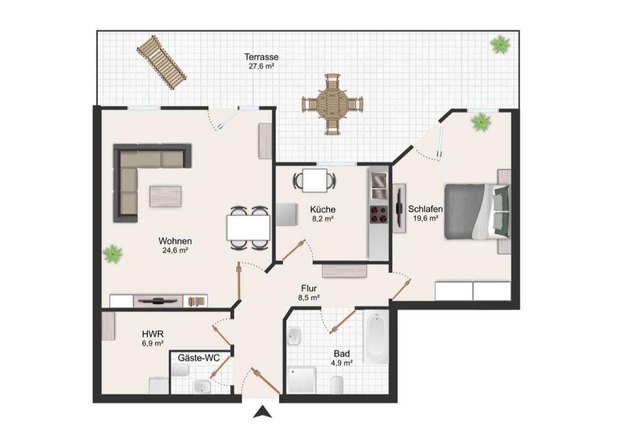 Villa Mare Meerblick Gluecksburg Ngoại thất bức ảnh